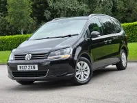 Used VW Sharan SE 150 HP (110 kW) 2017 Black MPV