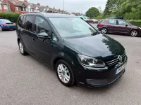 Used VW Touran SE 105 HP (77 kW) 2012 Green MPV