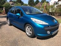 Used Peugeot 207 94 HP (69 kW) 2008 Blue Hatchback