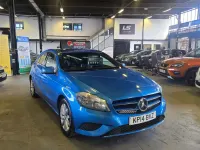 Used Mercedes A180 SE 2014 Blue Hatchback