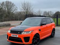 Used Land Rover Range Rover Sport SVR 2019 Black SUV