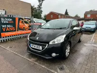 Used Peugeot 208 Style 82 HP (60 kW) 2014 Black Hatchback
