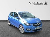 Used Vauxhall Viva 75 HP (55 kW) 2017 Sparkling blue Hatchback