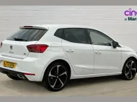 Used Seat Ibiza FR Sport 110 HP (80 kW) 2023 Metallic  nevada white Hatchback