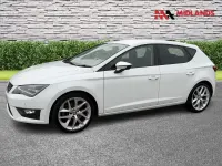 Used Seat Leon FR 184 HP (135 kW) 2015 White Hatchback