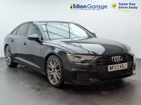 Used Audi A6 Black Edition 204 HP (150 kW) 2023 Blue Sedan