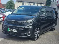New Peugeot e-Traveller Allure 100 kW (136 HP) 2025 Black MPV