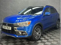 Used Mitsubishi ASX 147 HP (108 kW) 2017 Blue SUV