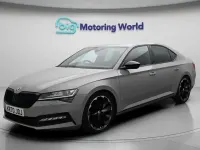 Used Skoda Superb SportlinePlus 190 HP (139 kW) 2020 Grey Hatchback