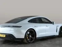Used Porsche Taycan Performance Package 559 kW (761 HP) 2021 White Sedan