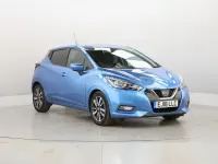 Used Nissan Micra N-Connecta 90 HP (66 kW) 2018 Blue Hatchback
