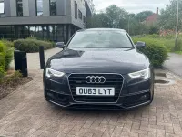 Used Audi A5 S-Line 245 HP (180 kW) 2013 Blue Coupe