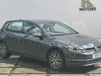 Used VW Golf VII SE 125 HP (91 kW) 2018 Grey Hatchback
