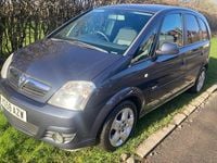 Used Vauxhall Meriva Design Edition 104 HP (76 kW) 2008 Blue MPV