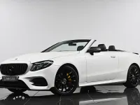 Used Mercedes E220 AMG line 2020 White Cabriolet