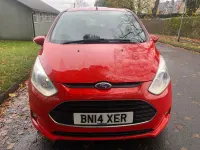 Used Ford B-MAX Zetec 90 HP (66 kW) 2014 Red MPV