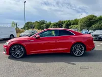 Used Audi A5 S-Line 2020 Red Coupe