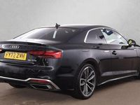 Used Audi A5 S-Line 150 HP (110 kW) 2022 Black Coupe