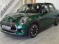 Used Mini Cooper Exclusive 136 HP (100 kW) 2019 Green Hatchback