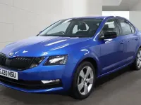 Used Skoda Octavia SE Drive 150 HP (110 kW) 2020 Blue Hatchback