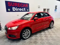 Used Audi A1 S-Line 2015 Red Hatchback