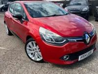 Used Renault Clio Dynamique 90 HP (66 kW) 2014 Red Hatchback