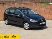 Usado VW Sharan SE 177 HP (130 kW) 2015 Preto Monovolume