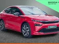 New Skoda Enyaq iV SportLine 210 kW (286 HP) 2026 Velvet red metallic SUV