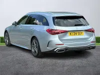 Usado Mercedes C200 AMG line 204 HP (150 kW) 2024 Prateado Carrinha