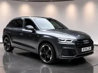 Used Audi Q5 Black Edition 190 HP (139 kW) 2019 Grey SUV