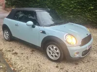 Used Mini Cooper D Cabriolet 112 HP (82 kW) 2013 Blue Cabriolet