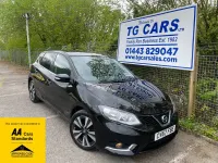 Used Nissan Pulsar N-Connecta 110 HP (80 kW) 2017 Black Hatchback