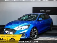 Used Ford Focus ST-Line X 150 HP (110 kW) 2019 Blue Hatchback