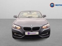 Used BMW 218 Sport Line 136 HP (100 kW) 2017 Grey Cabriolet