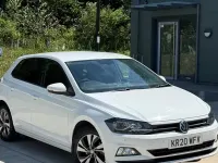 Used VW Polo Match 95 HP (69 kW) 2020 White Hatchback