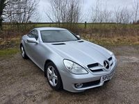 Used Mercedes SLK200 184 HP (135 kW) 2009 Silver Cabriolet