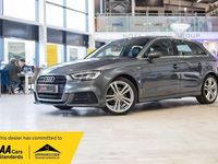 Used Audi A3 Sportback S-Line 150 HP (110 kW) 2018 Grey Hatchback