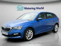 Used Skoda Scala SE L 110 HP (80 kW) 2023 Blue Hatchback