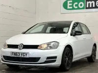 Used VW Golf VII SE 122 HP (89 kW) 2013 White Hatchback