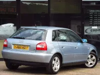 Used Audi A3 Comfort 125 HP (91 kW) 2001 Blue Hatchback