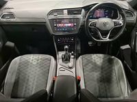 Used VW Tiguan R-line 150 HP (110 kW) 2022 Black SUV