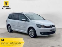 Used VW Touran Sport 140 HP (102 kW) 2013 White MPV