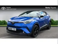 Used Toyota C-HR 116 HP (85 kW) 2019 Nebula blue bitone SUV