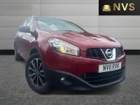 Used Nissan Qashqai +2 N-TEC 2011 Red SUV