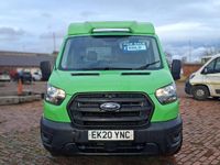 Used Ford Transit 130 HP (95 kW) 2020 Green Cabriolet