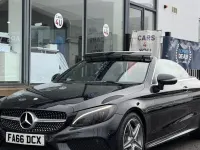 Used Mercedes C220 AMG line 170 HP (125 kW) 2018 Cabriolet