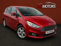 Used Ford S-MAX Titanium 180 HP (132 kW) 2016 Red MPV