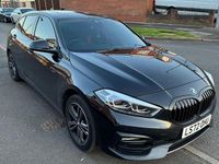 Used BMW 116 Sport Line 2022 Black Hatchback