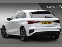 Used Audi A3 S-Line 108 HP (79 kW) 2023 White Sedan