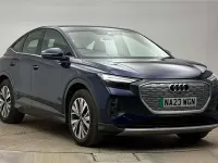 Used Audi Q4 Sportback e-tron Sport 150 kW (204 HP) 2023 Blue SUV